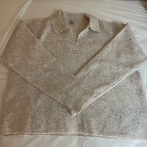 A New Day Collared Sweater